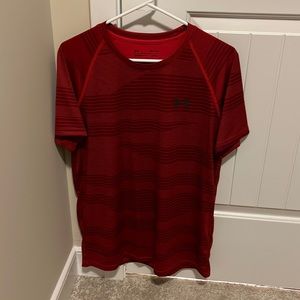 Red Under Armour Athletic T-Shirt